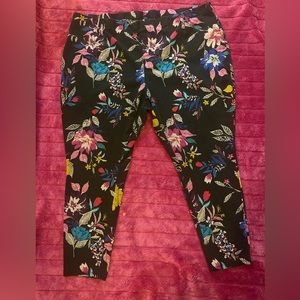 Floral plus size terra & sky jeggings